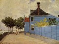 La Casa Azul en Zaandam Claude Monet